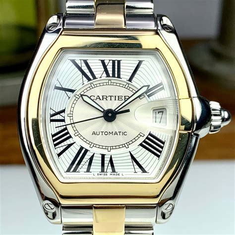 cartier watch mens automatic|cartier watches roadster men's.